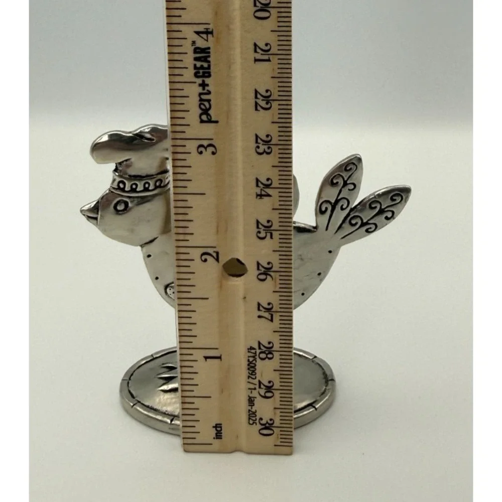 Basic Spirit Canada Handcrafted Pewter Chef, Chicken, Chick, Heart